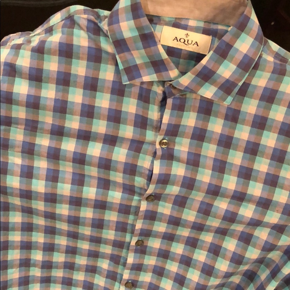 Toscanini Aqua Men’s Button Down